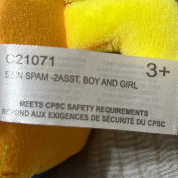 SPAM Hamburger Plush Toy w/ Legs – Fiesta Toy – 2024 – w/ Tags - Picture 8 of 9